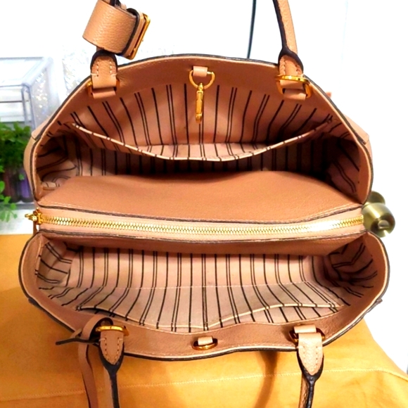 🇲🇫LOUIS VUITTON Montaigne Empreinte MM Leather Satchel Bag🤎🤎🤎🤎 - Picture 13 of 16